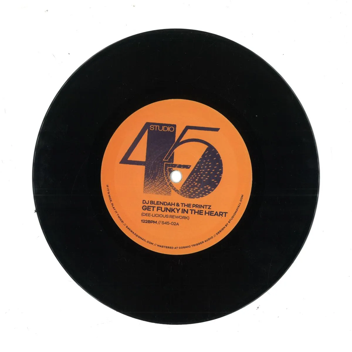 DJ Blendah & The Printz & Del Gazeebo — Studio 45 Volume 2 (7")