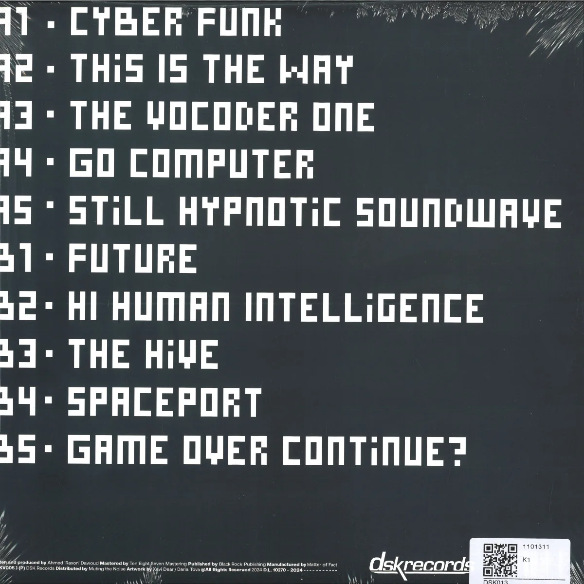 Back cover — Raxon — USWATT
