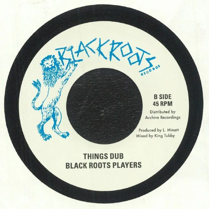 Обратная сторона обложки — Barry BROWN / BLACK ROOTS PLAYERS — Things & Time