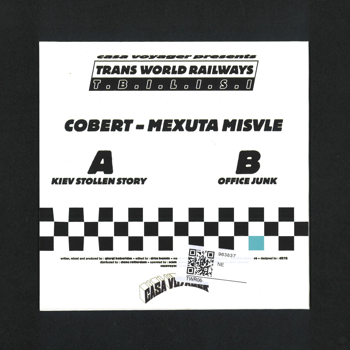 Обратная сторона обложки — Cobert — Mexuta Misvle 7"