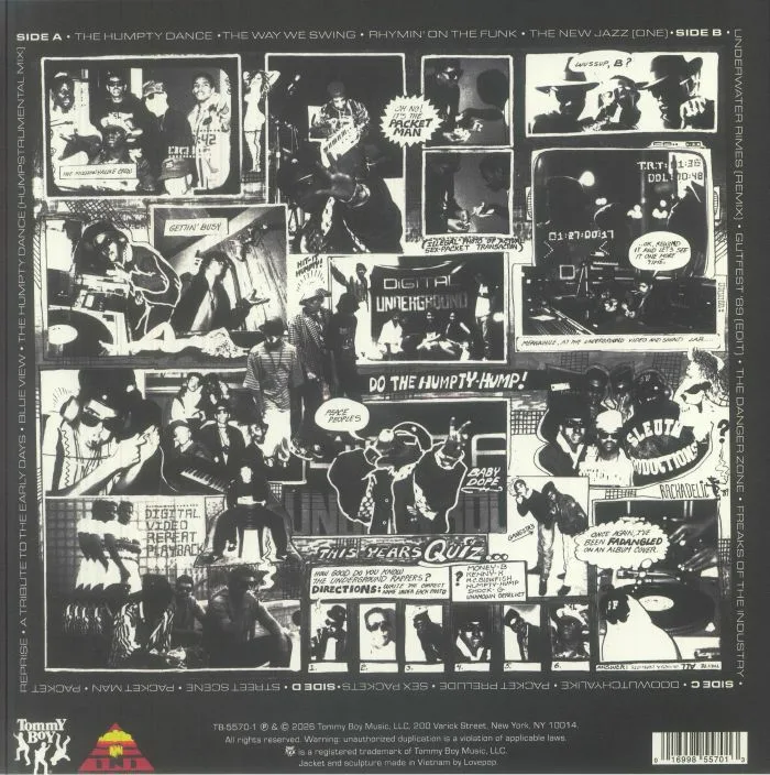 Back cover — DIGITAL UNDERGROUND — Sex Packets (35th Anniversary Edition) (B-STOCK)