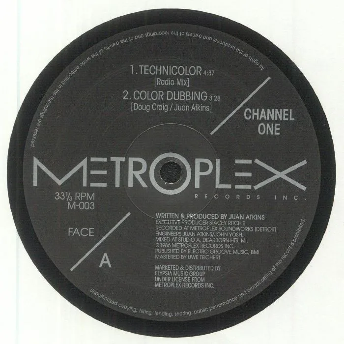 Front cover — CHANNEL ONE — Technicolor (remastered)