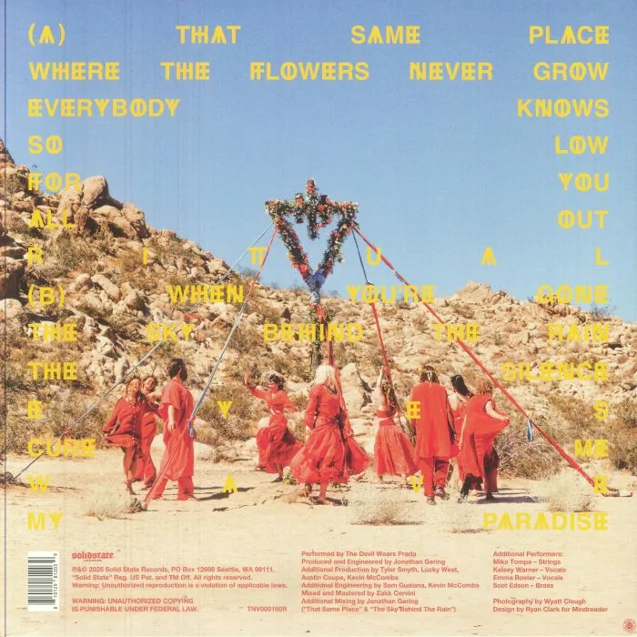 Back cover — The DEVIL WEARS PRADA — Flowers