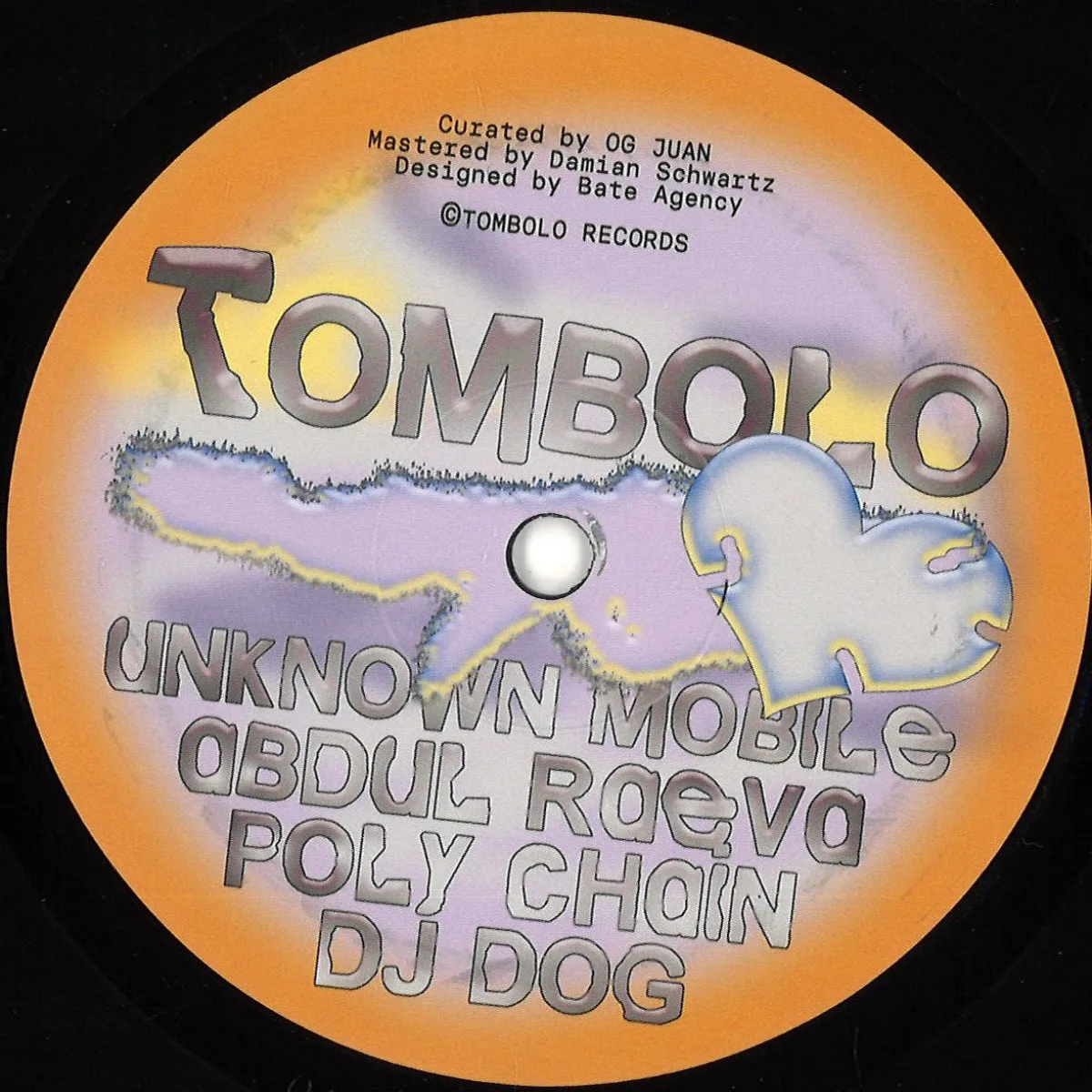 Лицевая сторона обложки — Various — TOMBOLO RUMBLE VOL. I EP