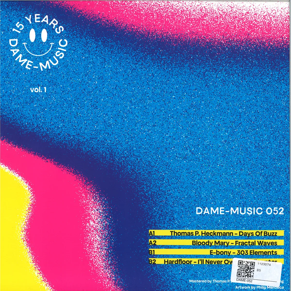 Back cover — Various — 15 Years Of Dame-Music Vol. 1
