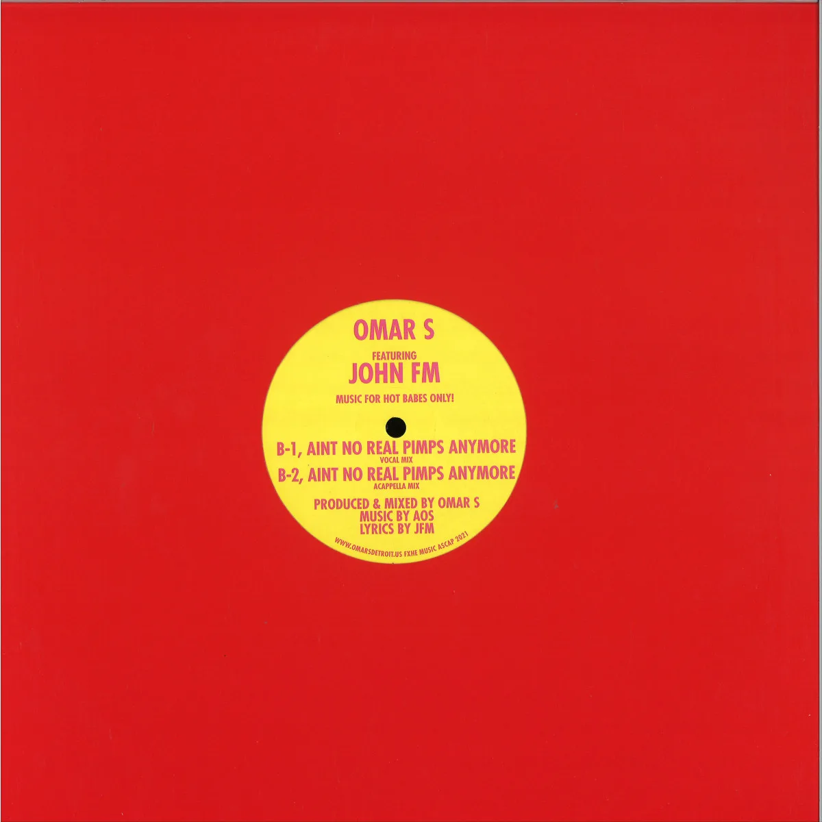 Back cover — Omar S — Music For Hot Babes Only!
