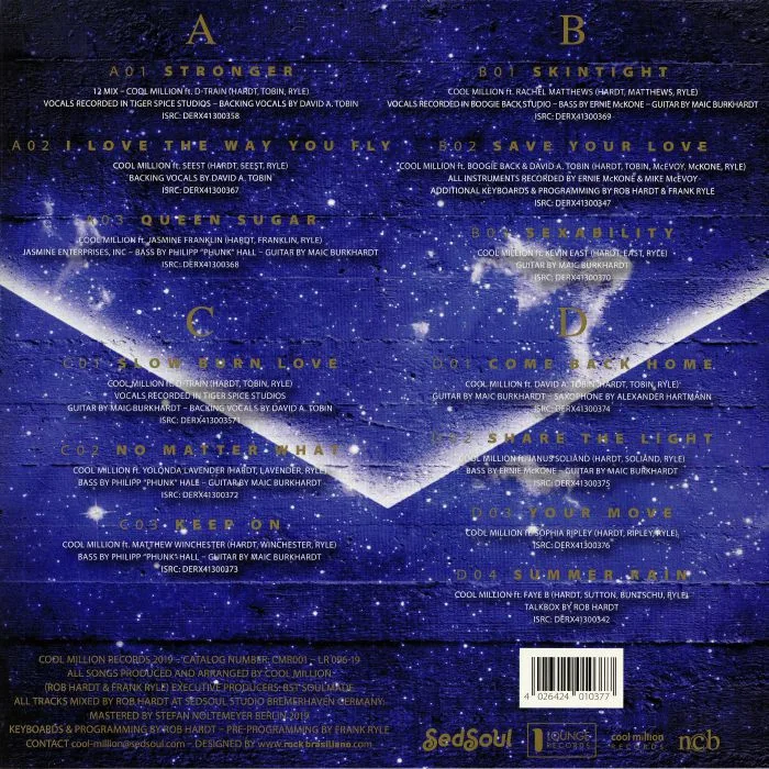 Back cover — COOL MILLION — Stronger