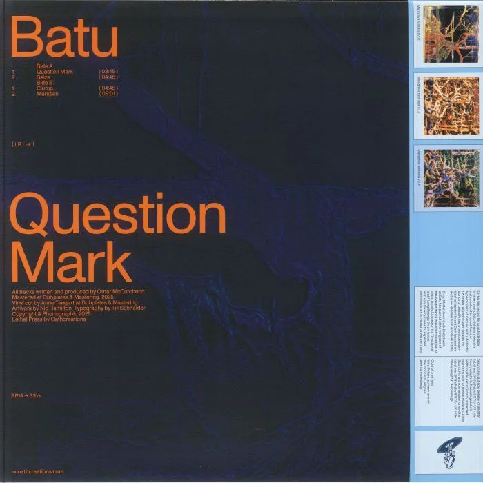 Обратная сторона обложки — BATU — Question Mark