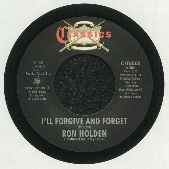Ron HOLDEN / JERRY FULLER — I'll Forgive & Forget
