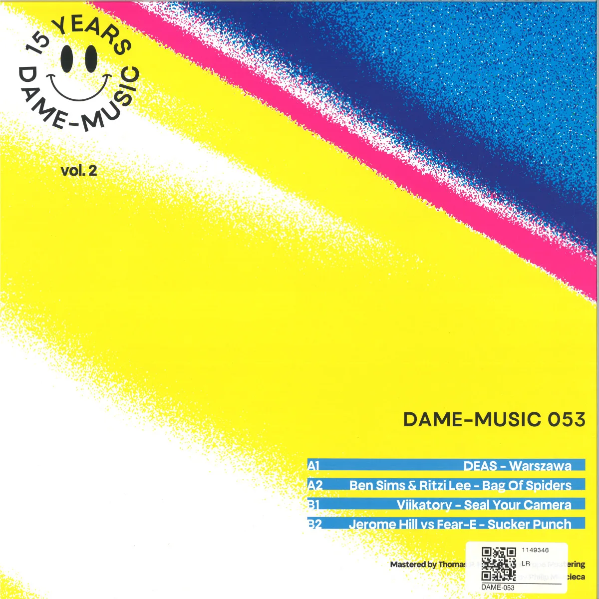 Обратная сторона обложки — Various — 15 Years Of Dame-Music Vol. 2