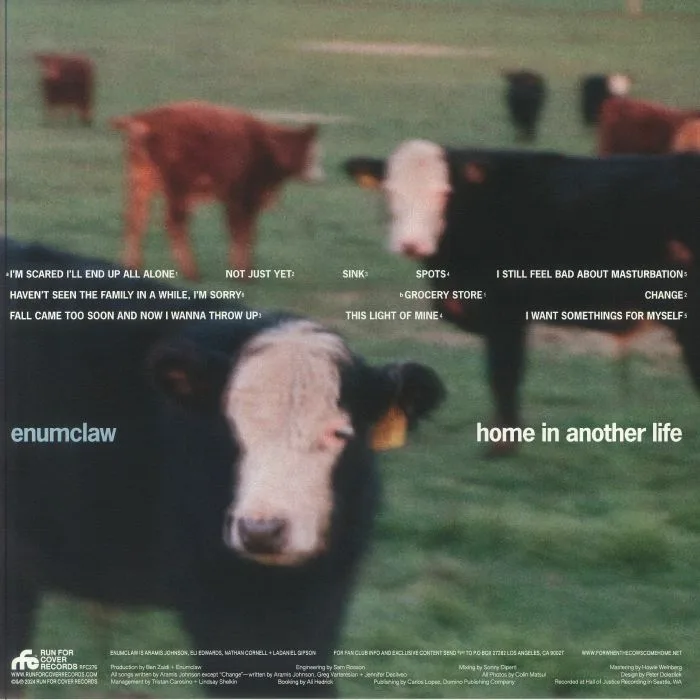 Обратная сторона обложки — ENUMCLAW — Home In Another Life