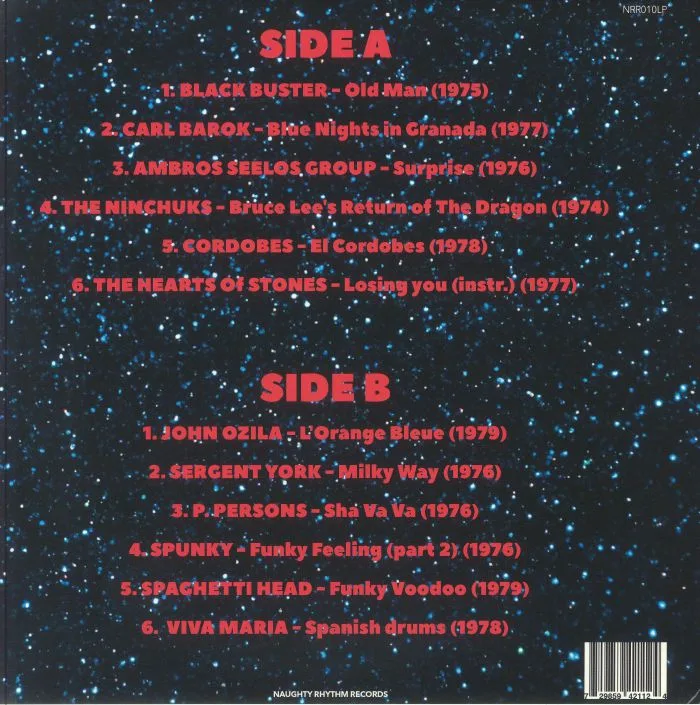 Обратная сторона обложки — VARIOUS — Cosmic Discotheque Vol 7