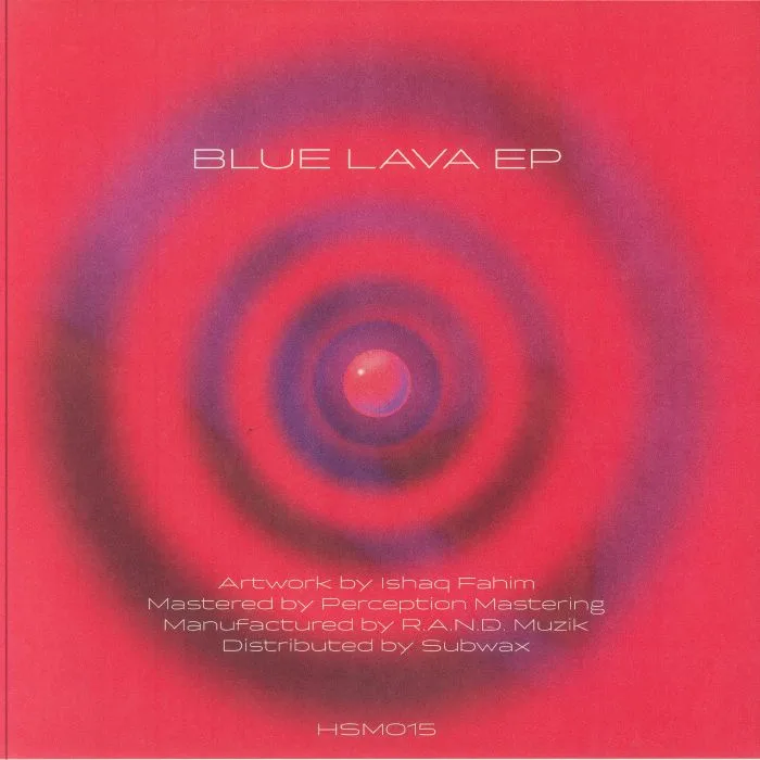 Обратная сторона обложки — B FROM E — Blue Lava EP