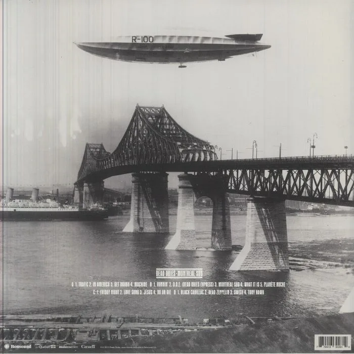 Back cover — DEAD OBIES — Montreal Sud
