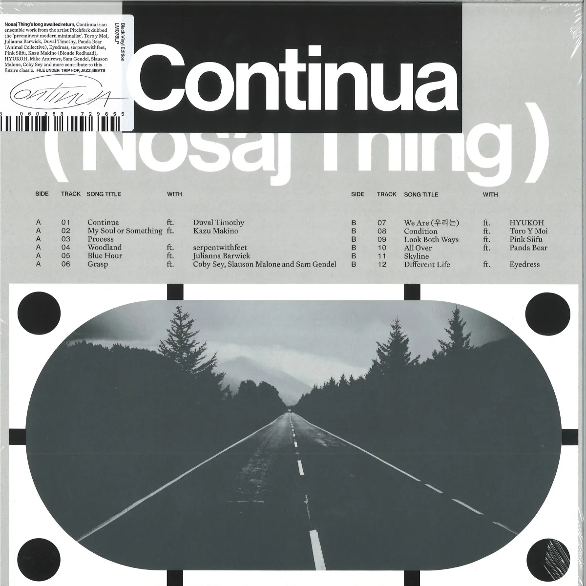 Nosaj Thing — Continua LP