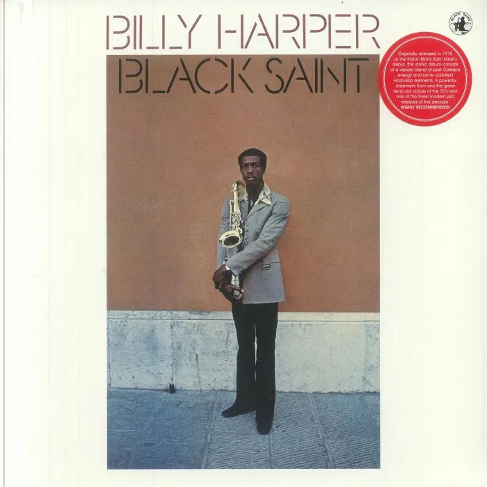 Front cover — Bill HARPER — Black Saint (reissue)