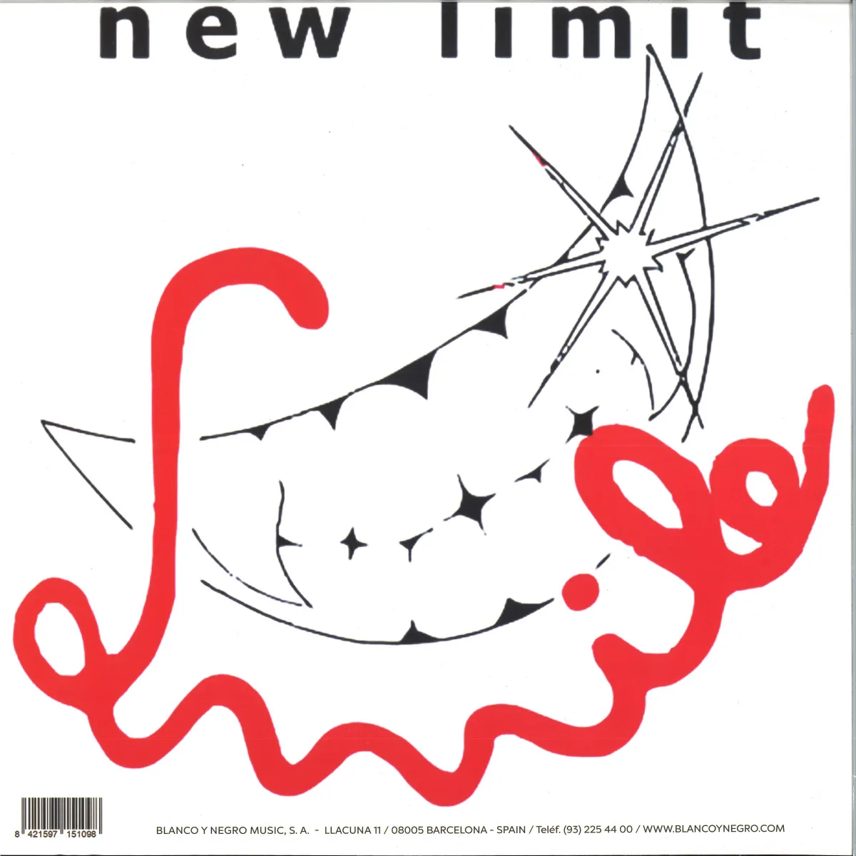 Back cover — Newton/New Limit — STREAMLINE / SMILE