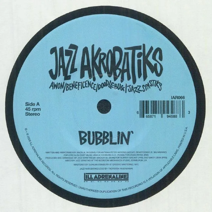JAZZ AKROBATIKS — Bubblin'