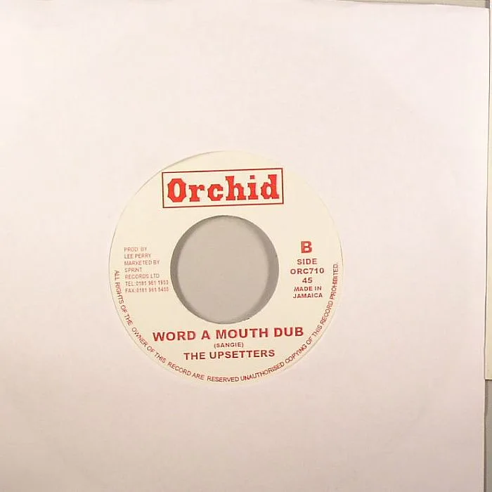 Обратная сторона обложки — The GATHERERS / UPSETTERS — Words Of My Mouth