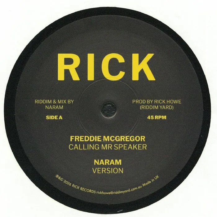 Freddie McGREGOR / NARAM — Calling Mr Speaker
