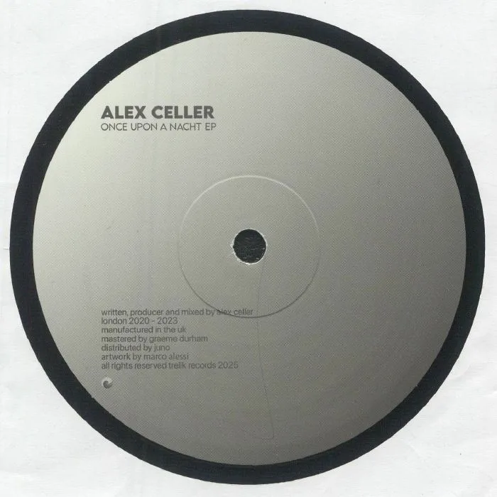 Back cover — Alex CELLER — Once Upon A Nacht EP
