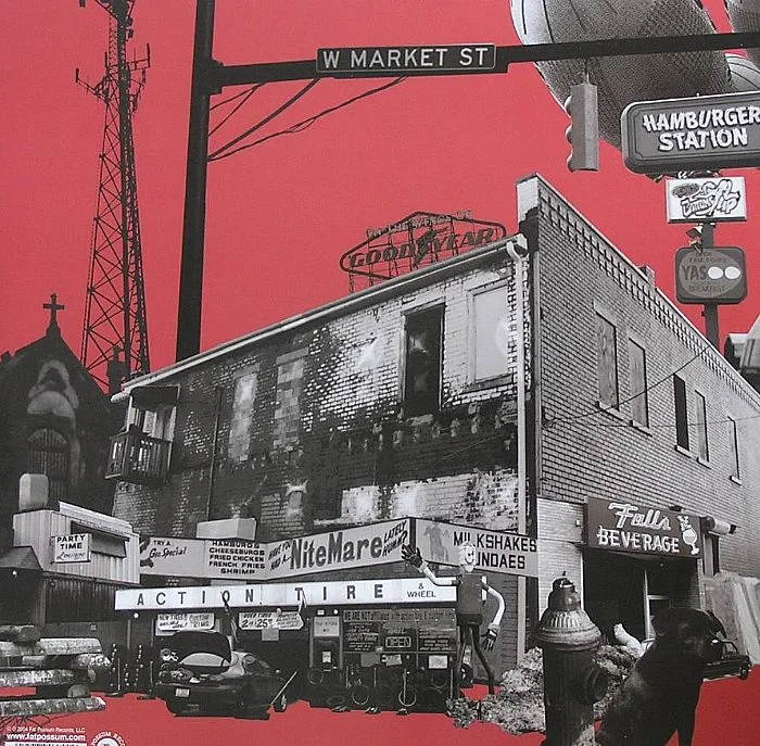 Back cover — The BLACK KEYS — Rubber Factory