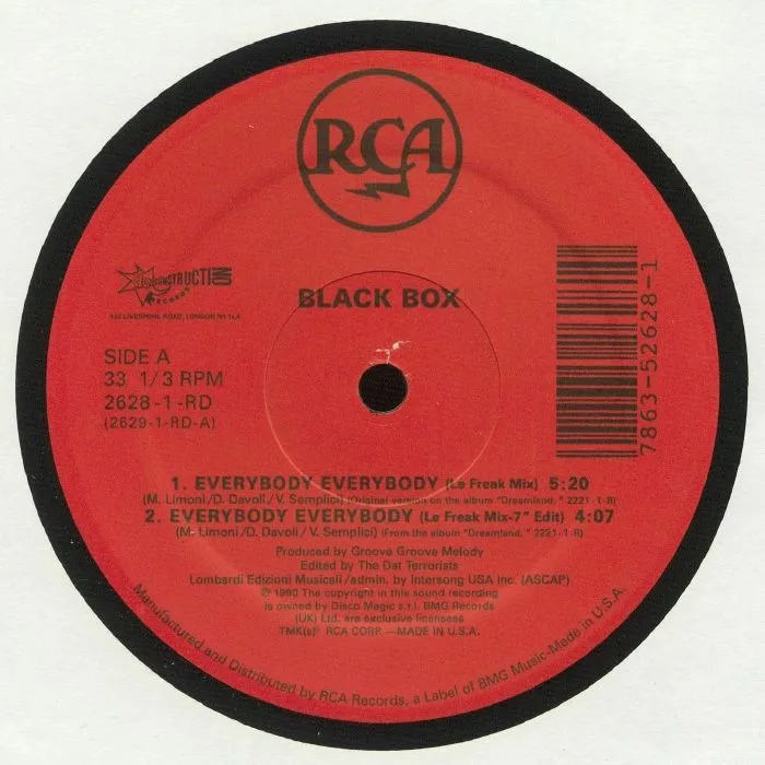 BLACK BOX — Everybody Everybody (B-STOCK)
