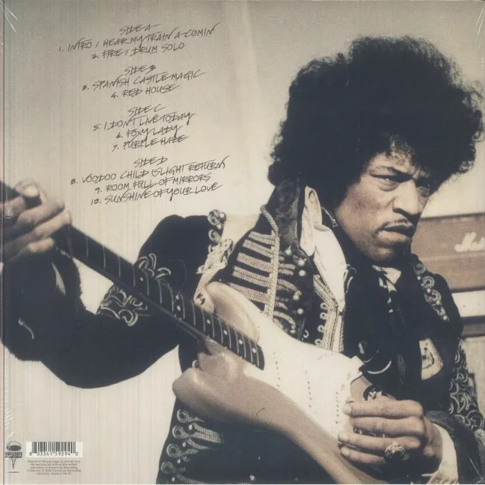 Обратная сторона обложки — Jimi HENDRIX — High Times At San Jose
