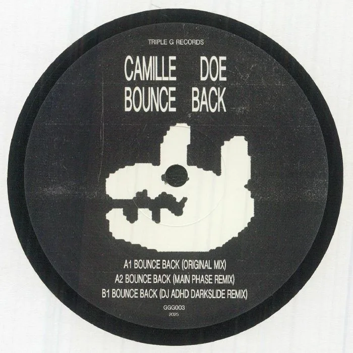 Лицевая сторона обложки — CAMILLE DOE — Bounce Back EP