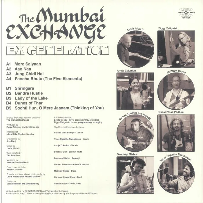 Обратная сторона обложки — EX GENERATION — The Mumbai Exchange