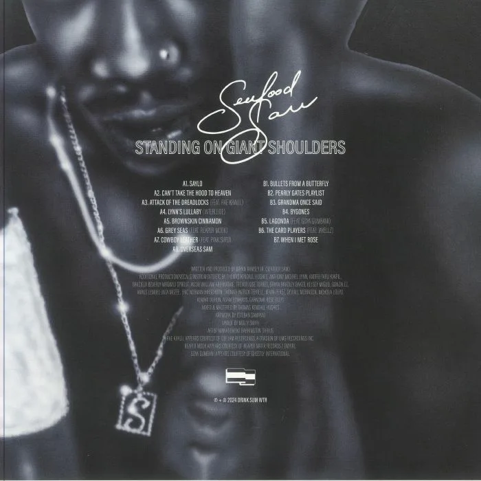 Back cover — Seafood SAM — Standing On Giant Shoulders