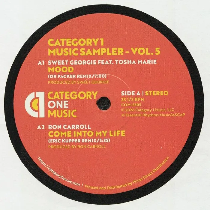 Various — Category 1 Music Sampler - Vol. 5