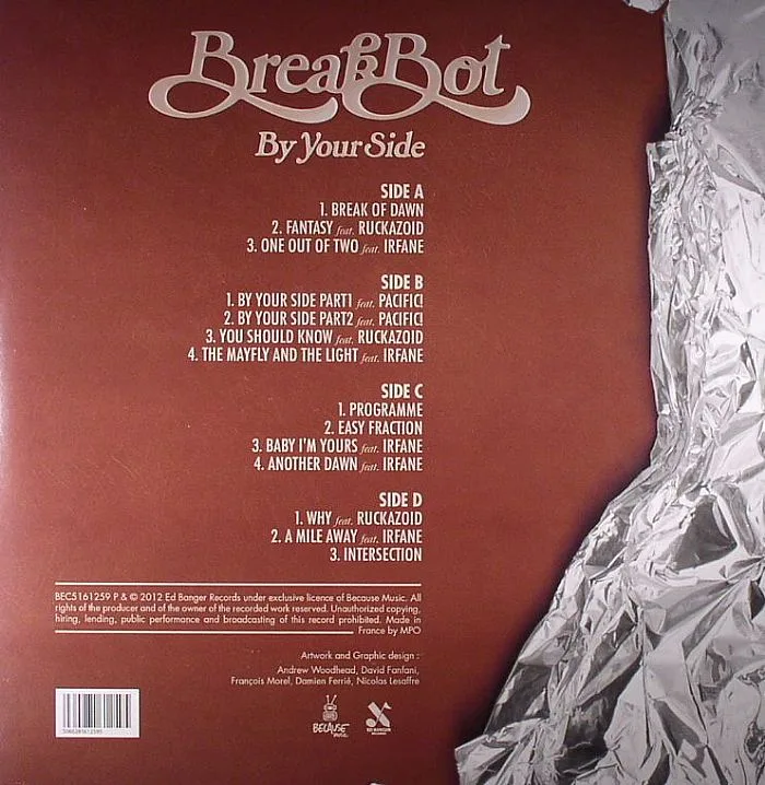 Обратная сторона обложки — BREAKBOT — By Your Side