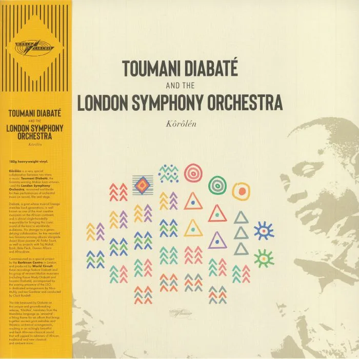 Лицевая сторона обложки — Toumani DIABATE / THE LONDON SYMPHONY ORCHESTRA — Korolen
