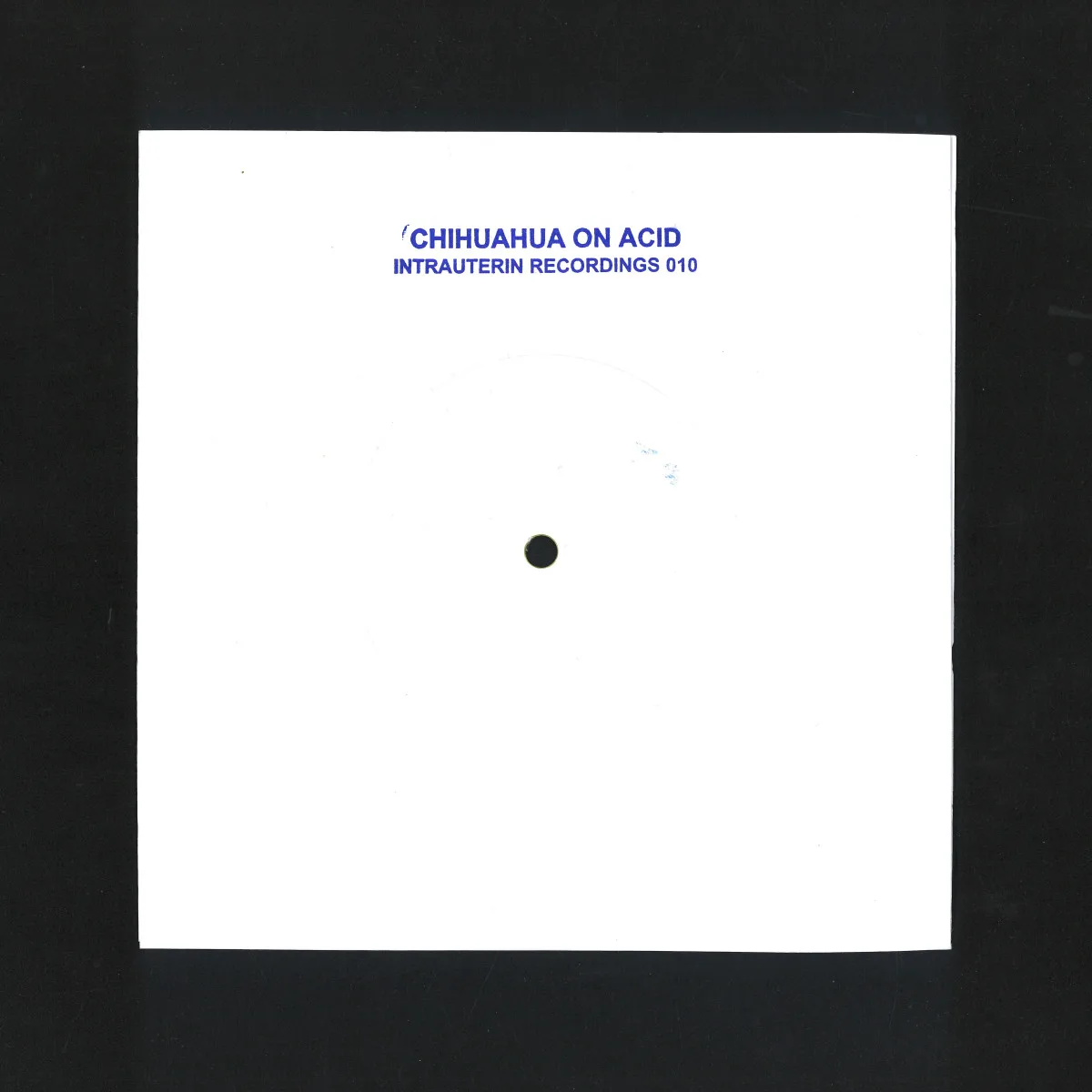 Back cover — CHIHUAHUA ON ACID — CHIHUAHUA ON ACID