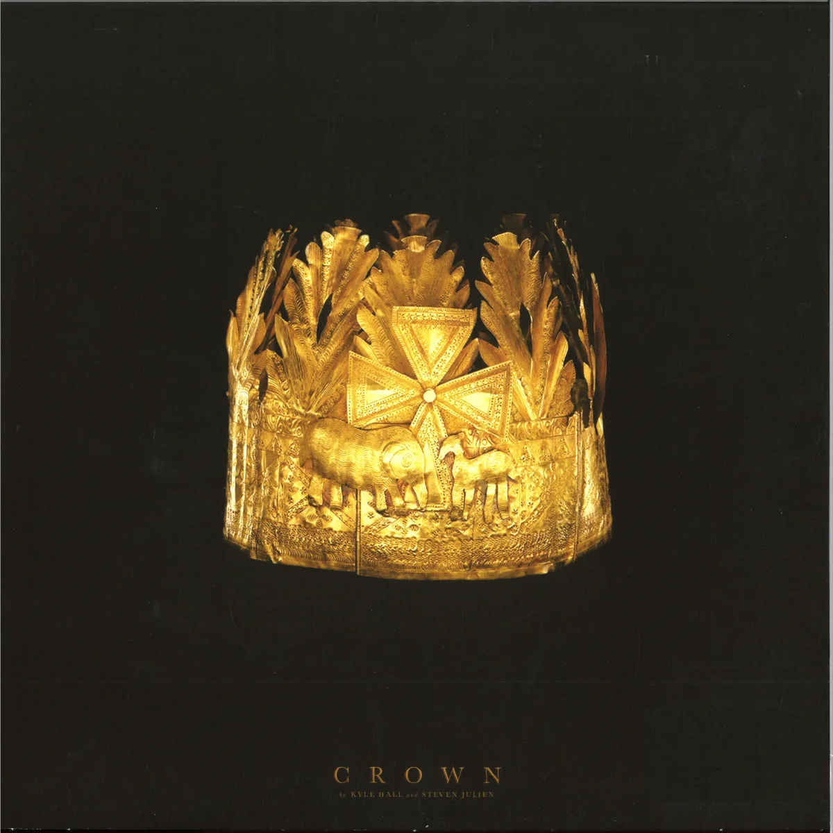 Обратная сторона обложки — Steven JulienandKyle Hall — CROWN LP