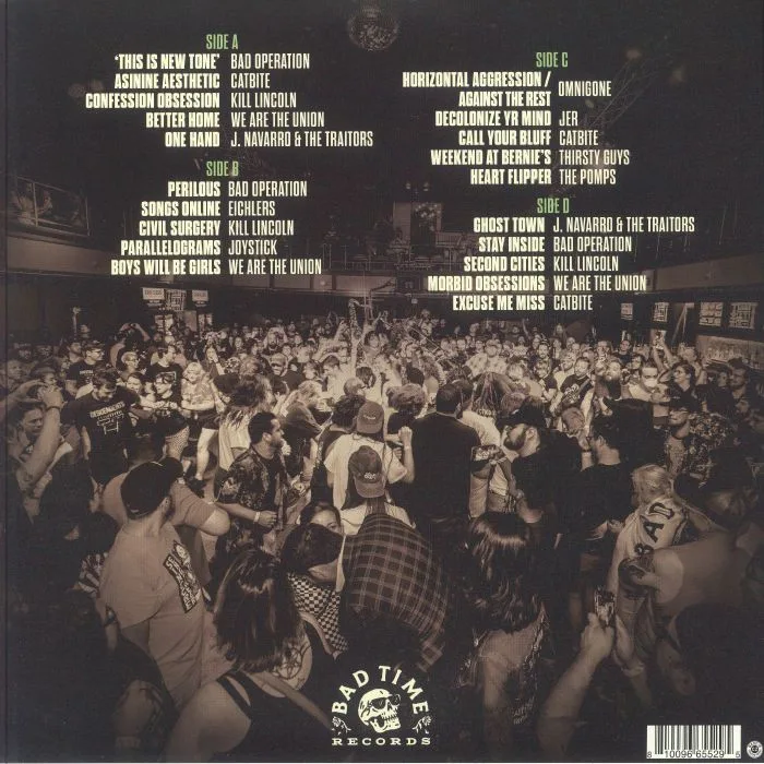 Back cover — VARIOUS — This Is New Tone