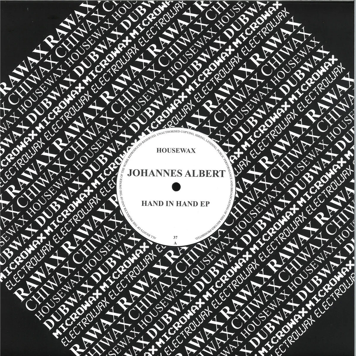 Лицевая сторона обложки — Johannes Albert — HAND IN HAND EP