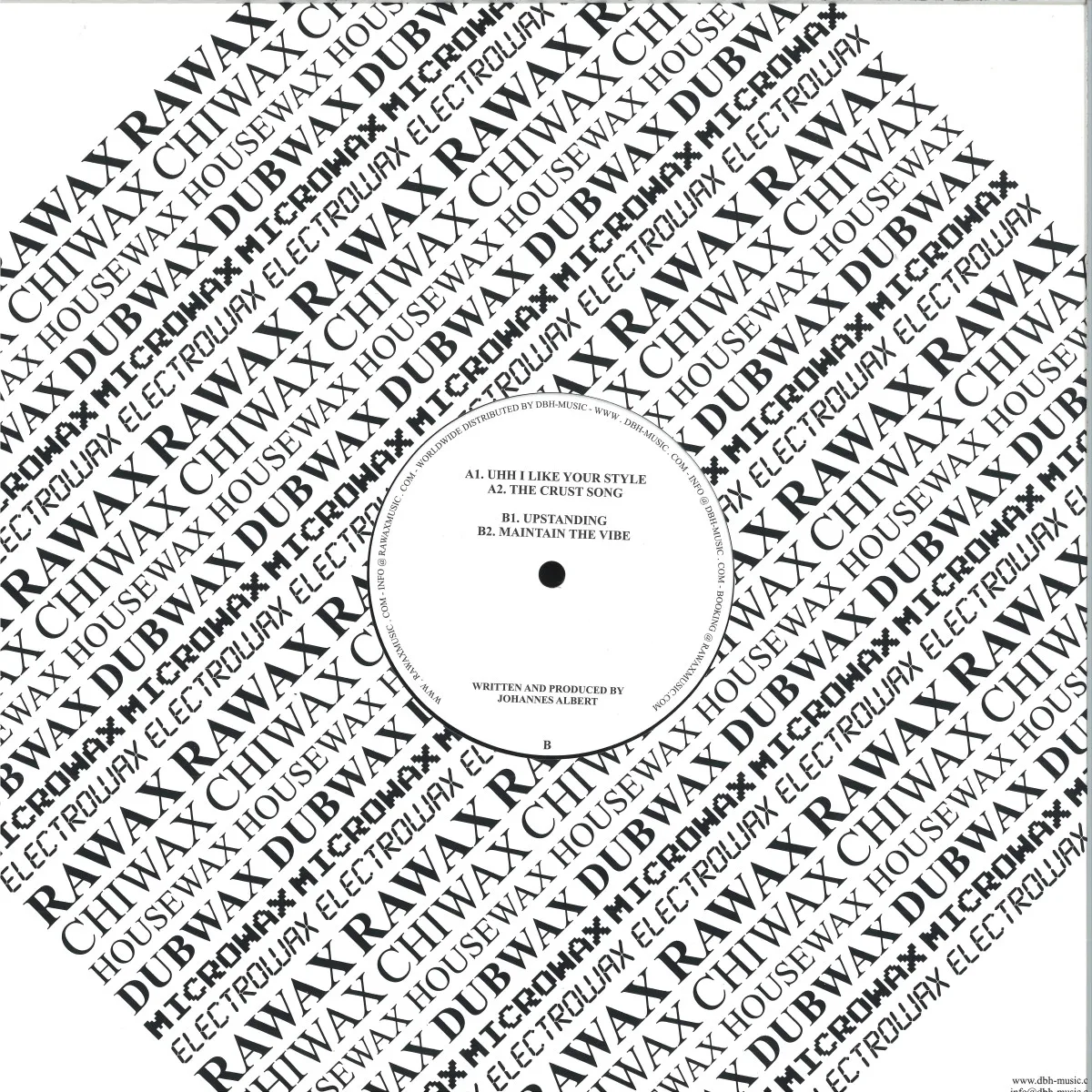 Обратная сторона обложки — Johannes Albert — HAND IN HAND EP