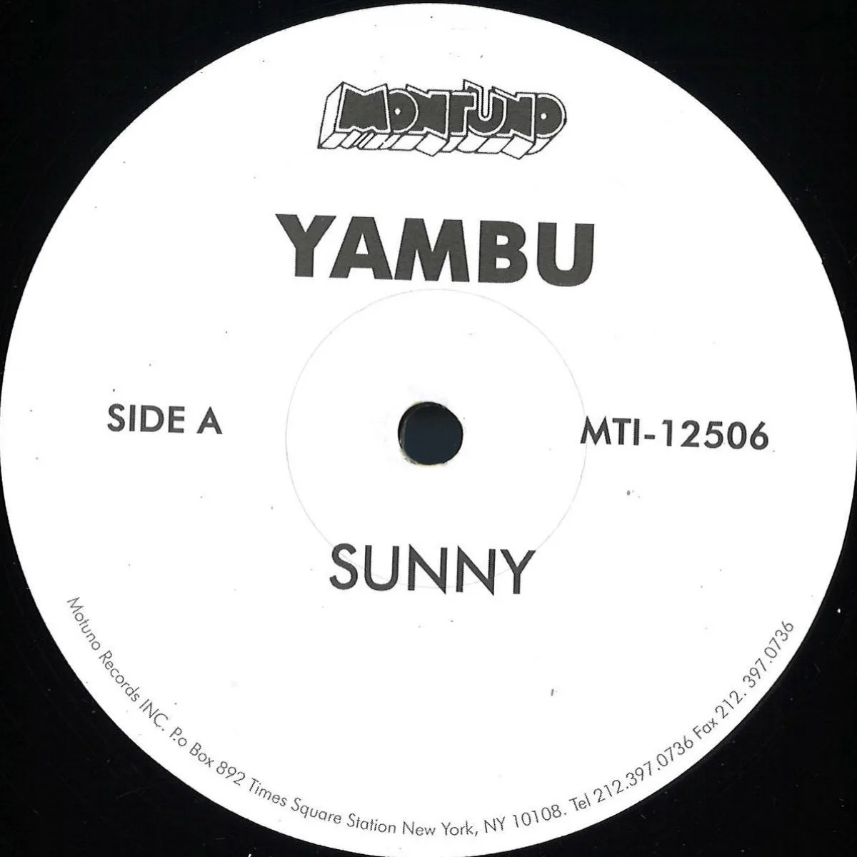 Yambu — Sunny / Hippopatamus