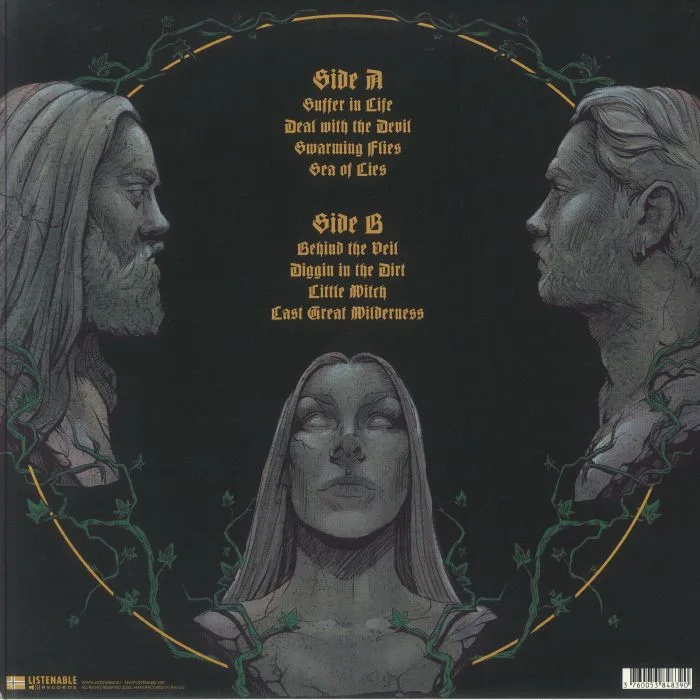 Back cover — KING WITCH — III