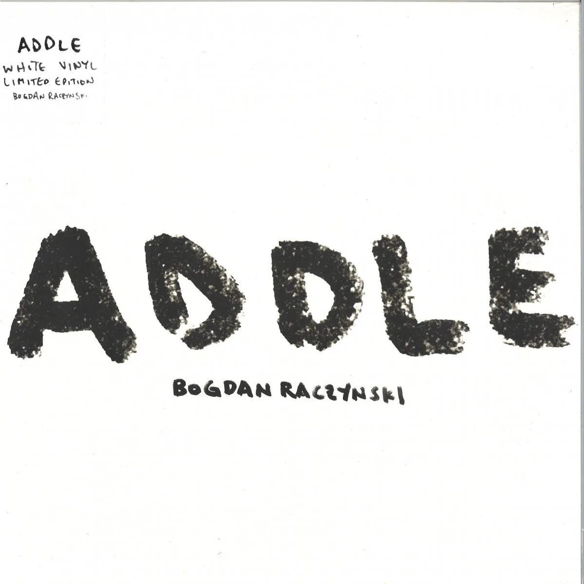 Bogdan Raczynski — Addle LP (2x12")