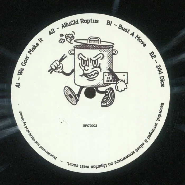 Back cover — BOILING POT — We Gon' Make It EP