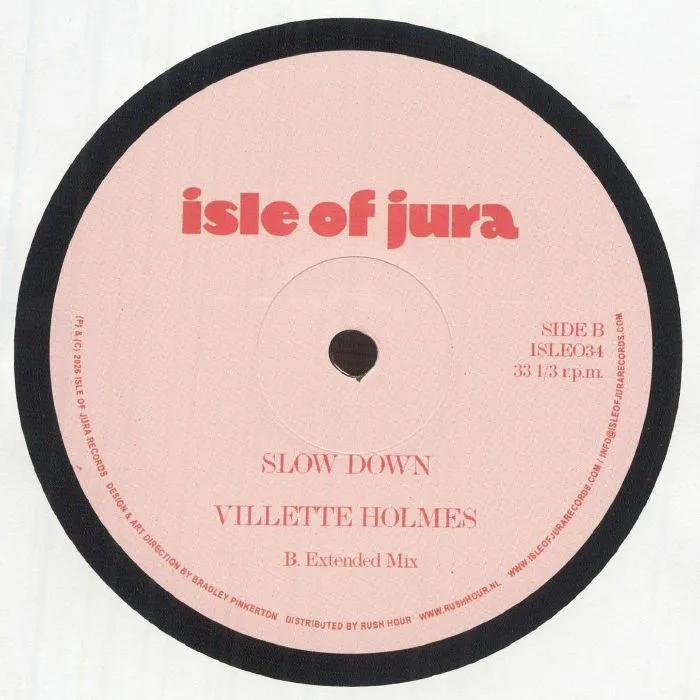 Back cover — Villette HOLMES — Slow Down