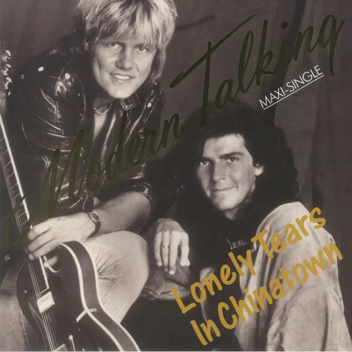 Front cover — MODERN TALKING — Lonely Tears In Chinatown (reissue)