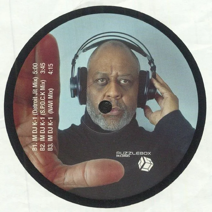 Back cover — DJ K1 aka KEITH TUCKER — My Name Is DJ K1