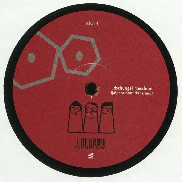 Back cover — Jakob SEIDENSTICKER / BORONAS / SNAD — Only Happiness EP