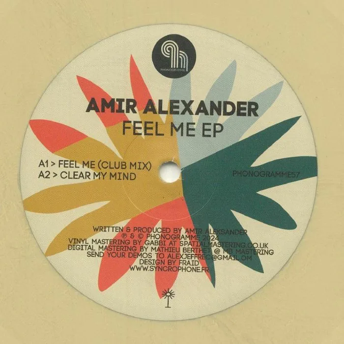 Лицевая сторона обложки — Amir ALEXANDER — Feel Me EP