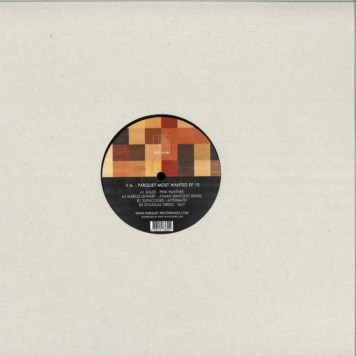 Back cover — Various — Parquet Most Wanted Ep 10