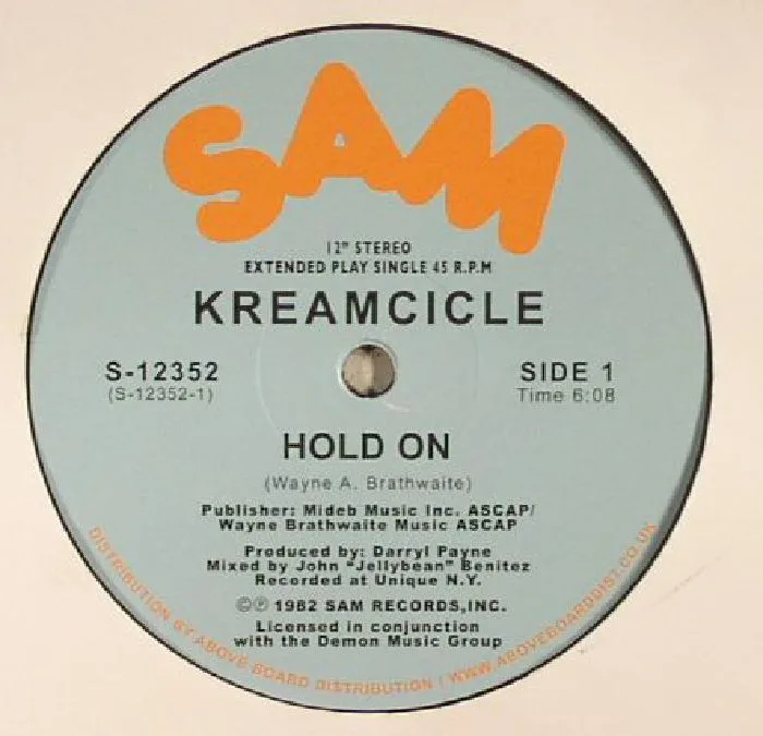 Front cover — KREAMCICLE — Hold On (reissue)